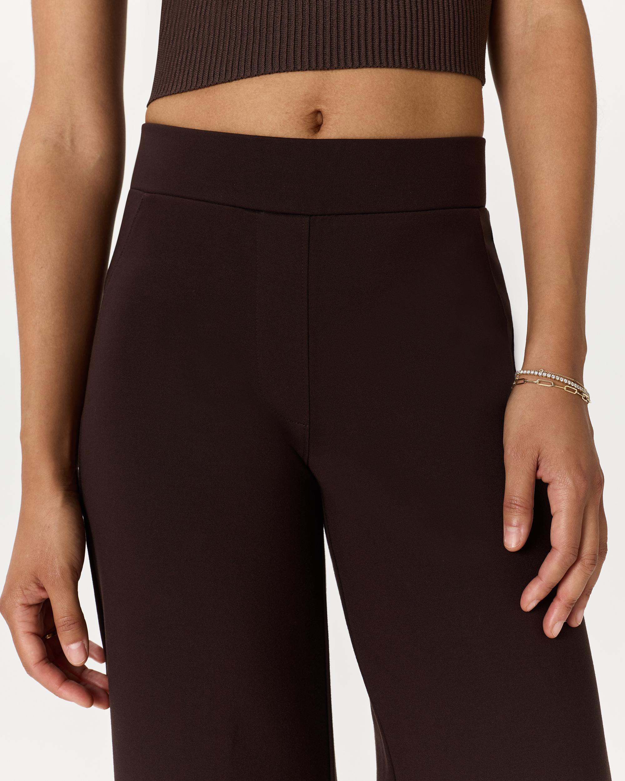 Quince | Women's Ultra-Stretch Ponte Wide Leg Pants Size XL, Rayon Product Image