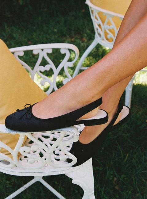 Adienne Ballet Flats Black Product Image