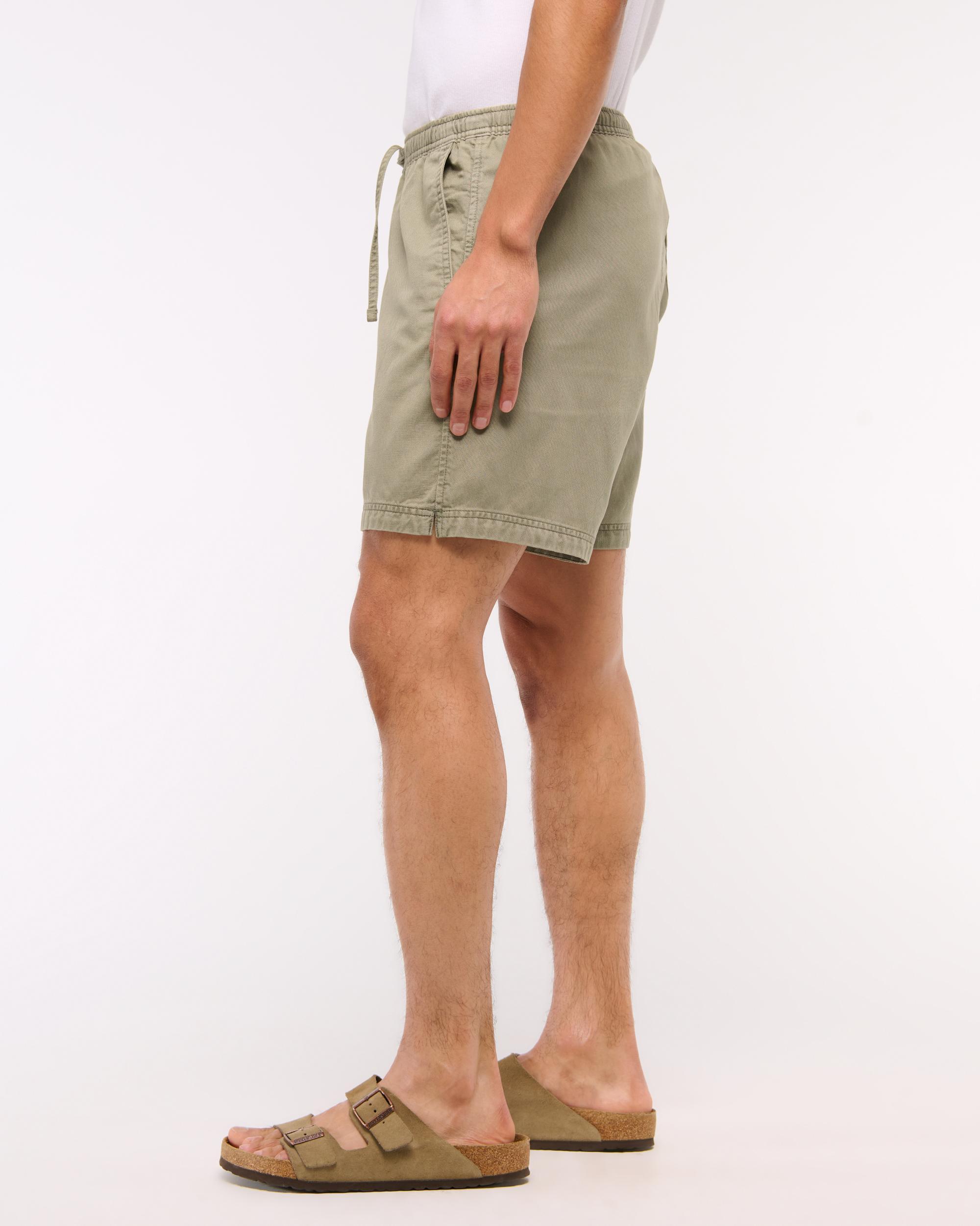 Cotton-Blend Pull-On Short Product Image