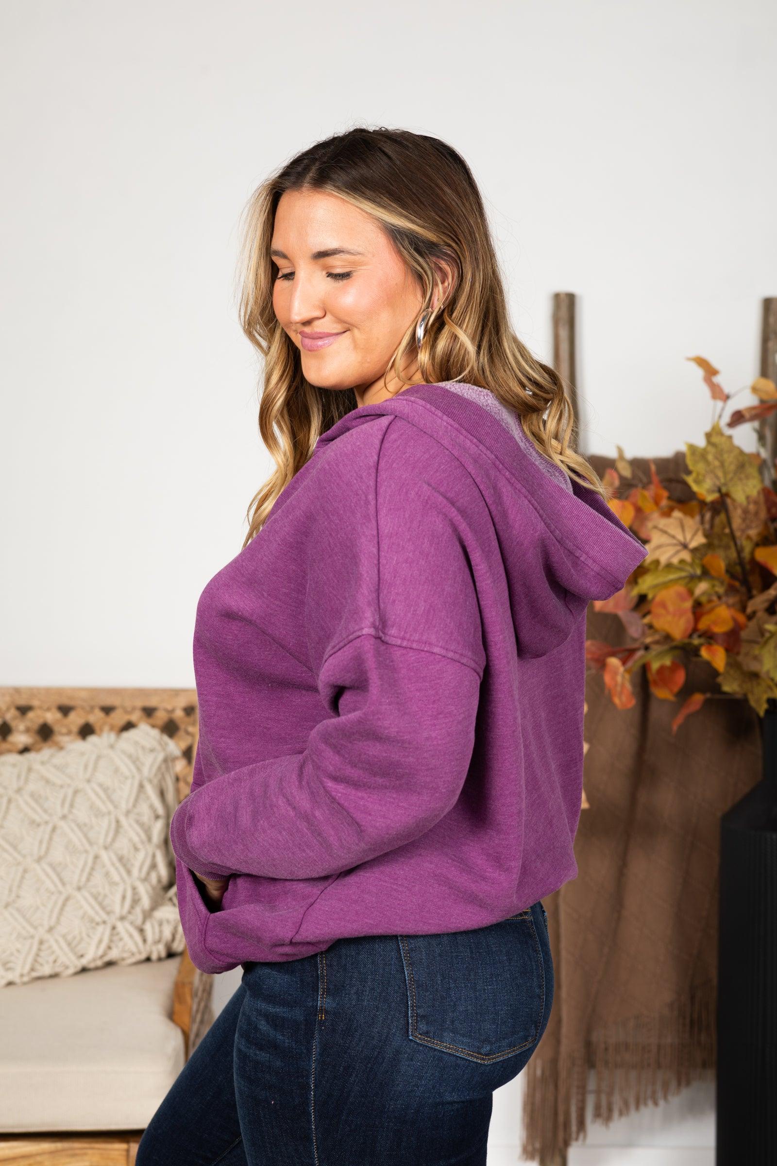Pigment Dyed Cozy Campfire Hoodie Product Image
