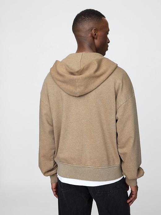 Heavyweight Oversized Zip Hoodie Product Image