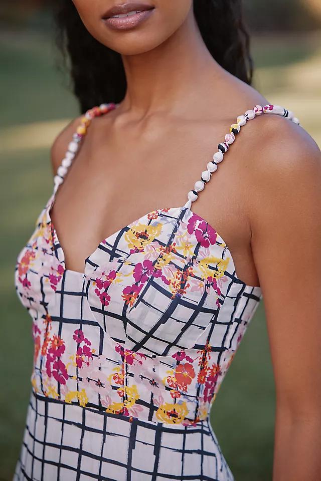 Ro's Garden Brittany Tiered Midi Dress Product Image