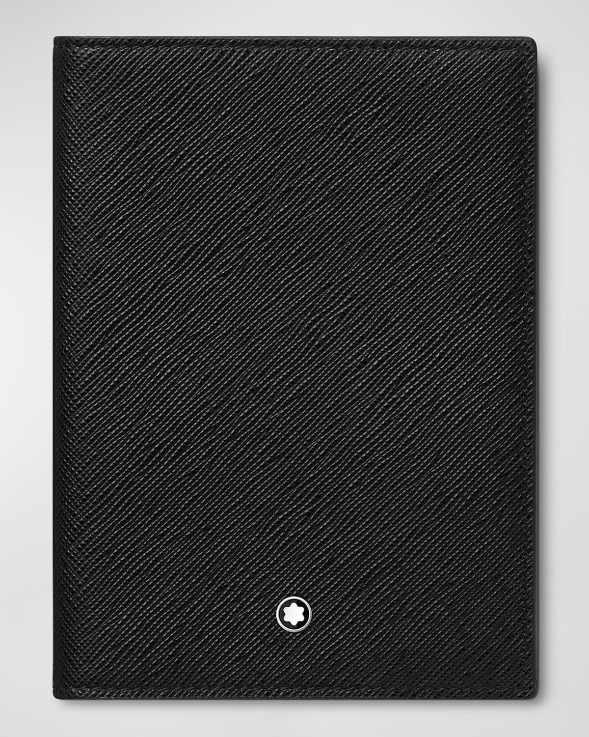 Mens Sartorial Leather Passport Holder Product Image