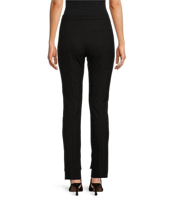 BOSS by Hugo Boss Tizena Woven High Rise Fitted Straight Leg Trousers Product Image