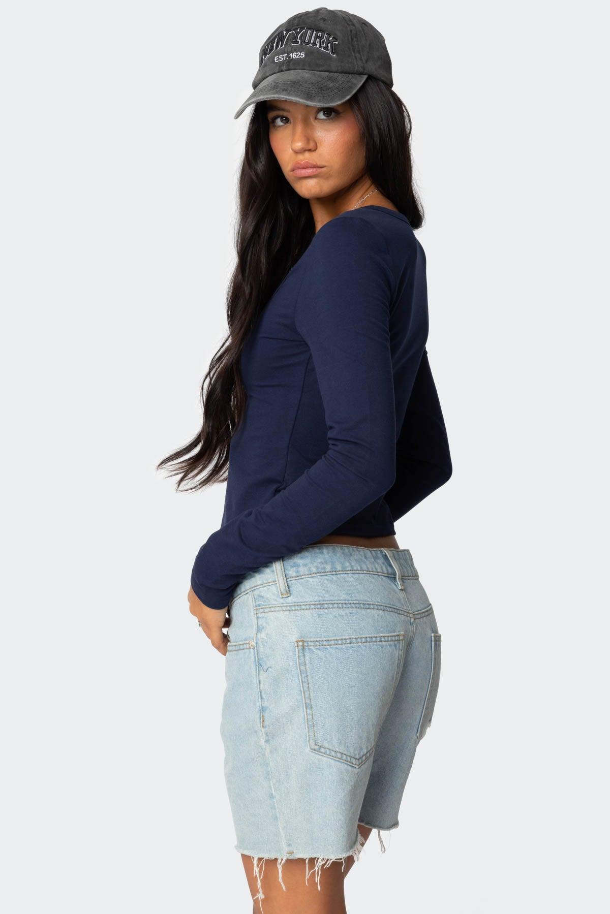 Leah Henley Top Product Image