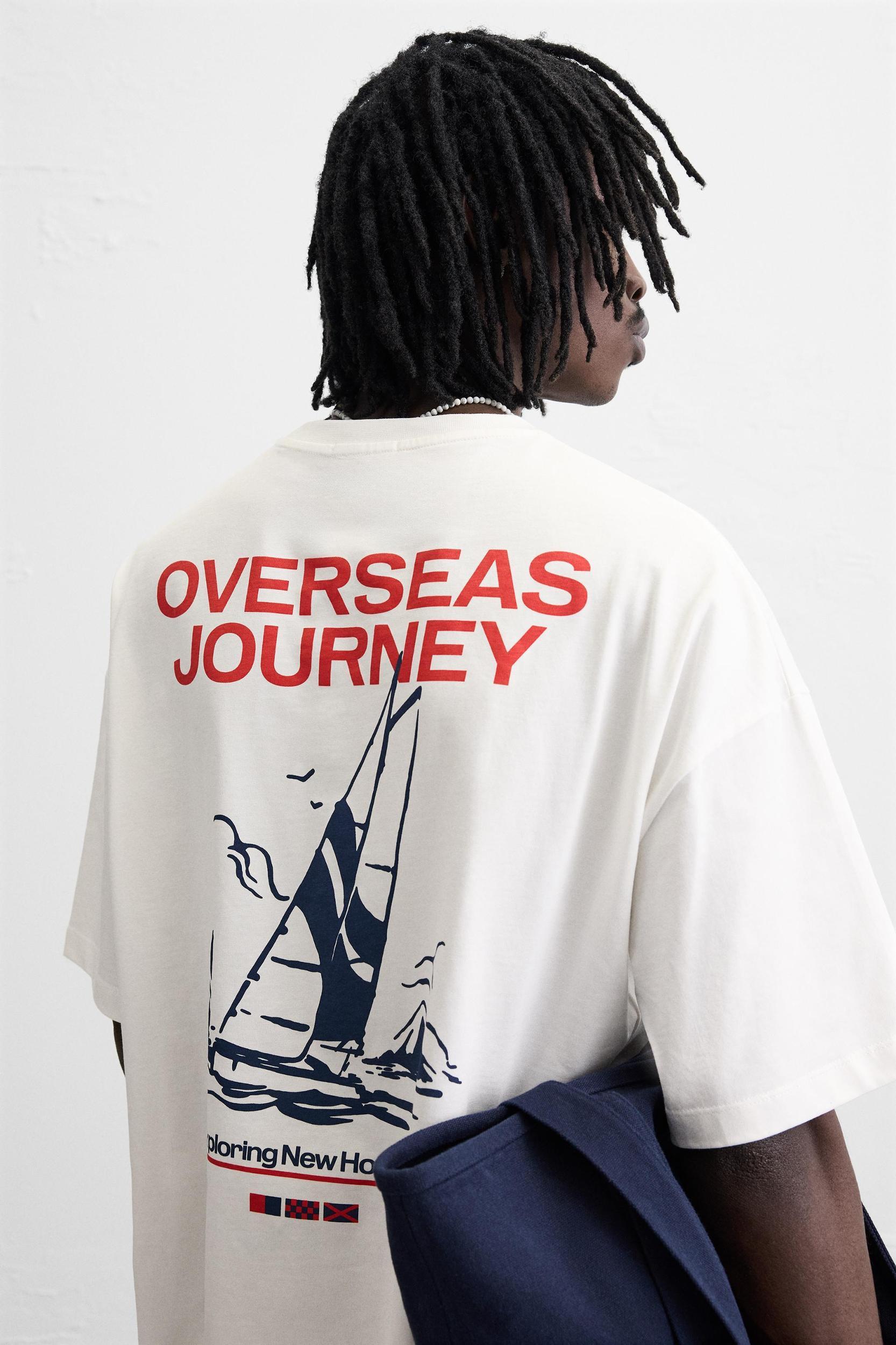 NAUTICAL PRINT T-SHIRT Product Image