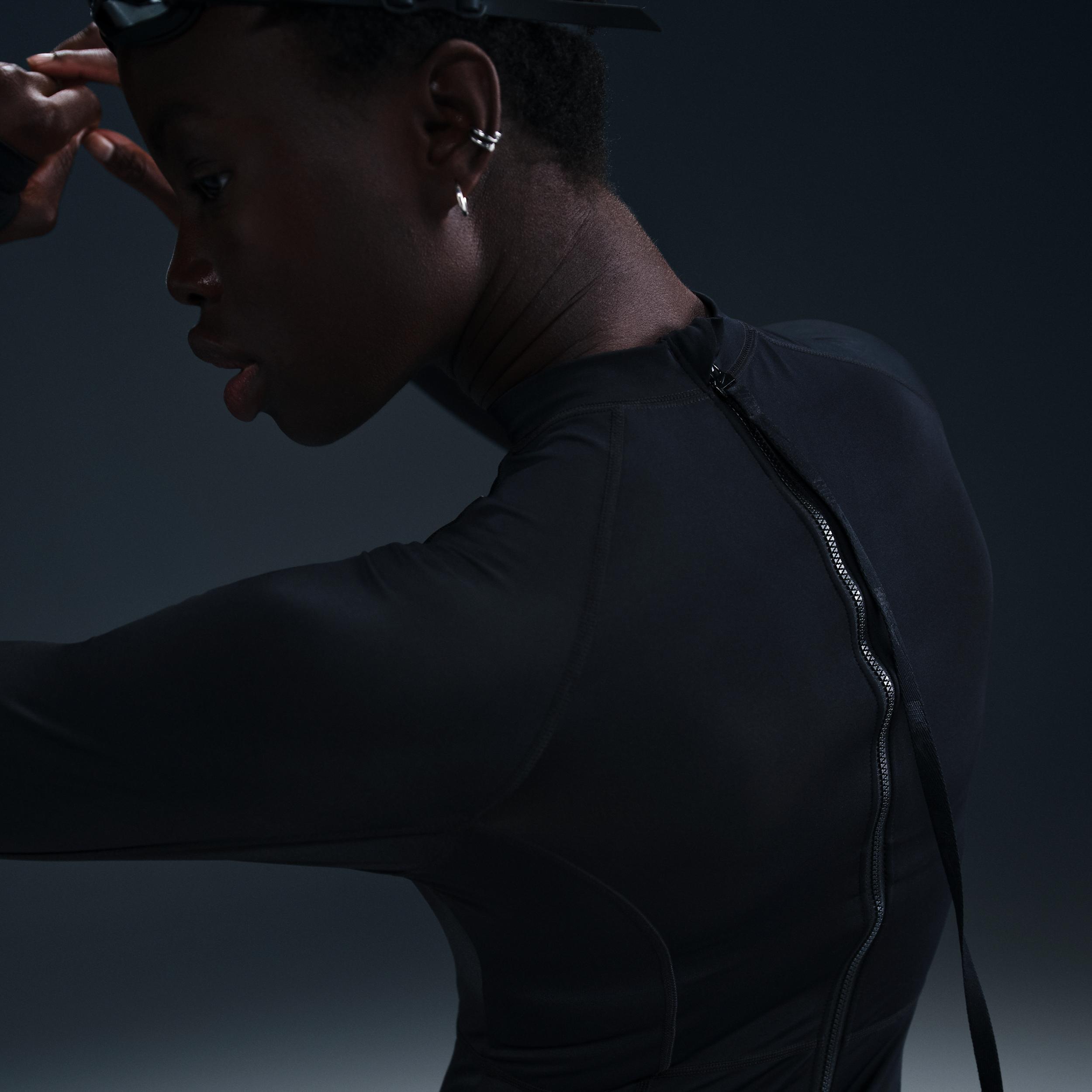 Nike Women's Swim Fusion HydraLock Long-Sleeve One-Piece (CB) Product Image