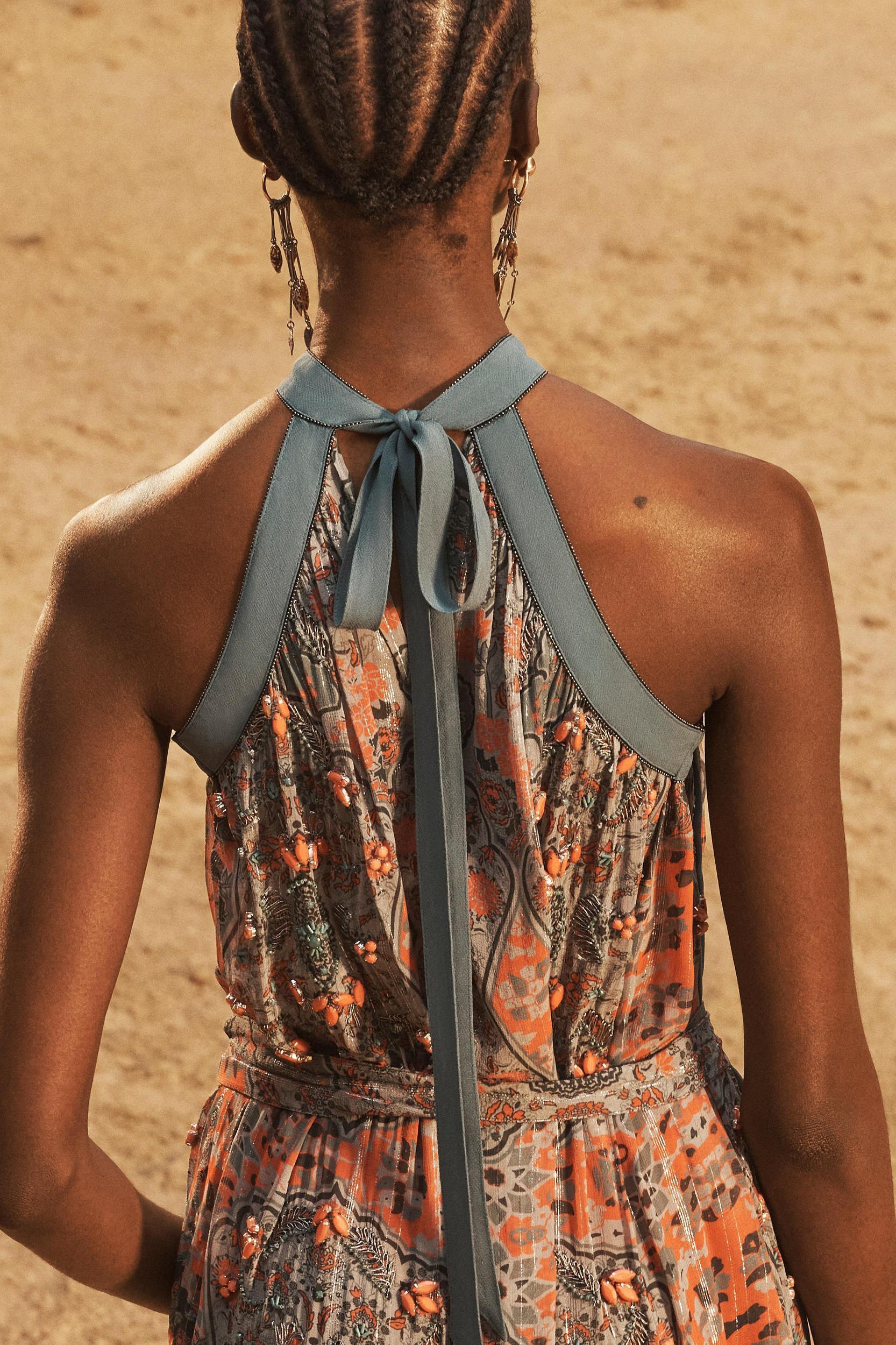LIMITED EDITION PRINT HALTER DRESS Product Image