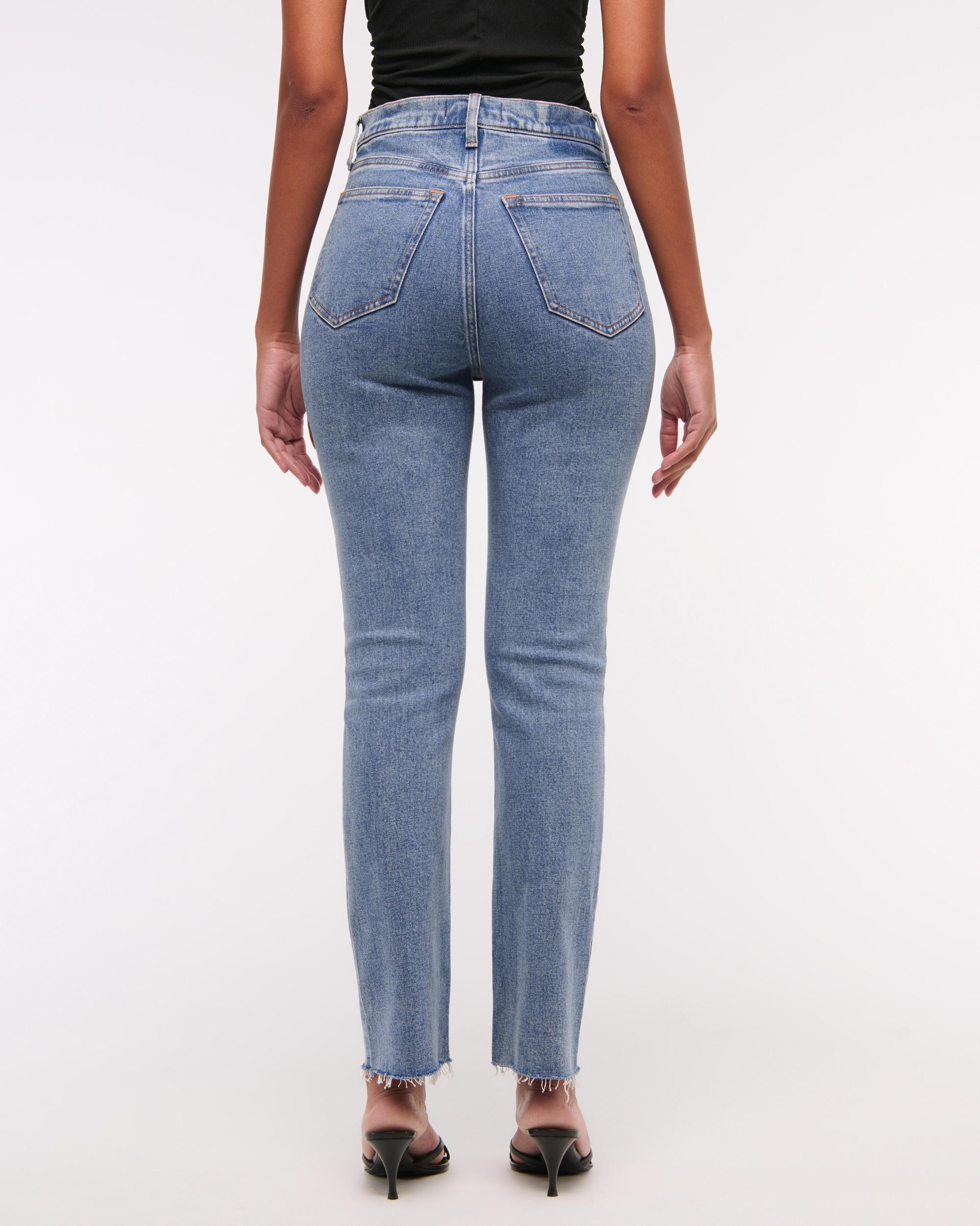 Curve Love Ultra High Rise Ankle Straight Jean Product Image