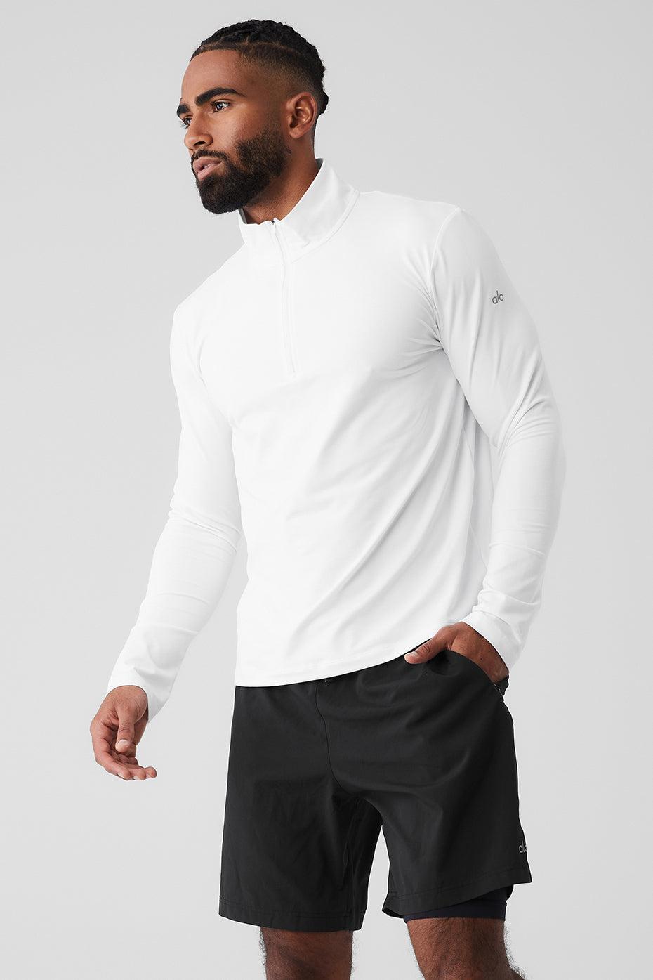 Alo Yoga | Conquer 1/4 Zip Reform Long Sleeve Sweatshirt Product Image