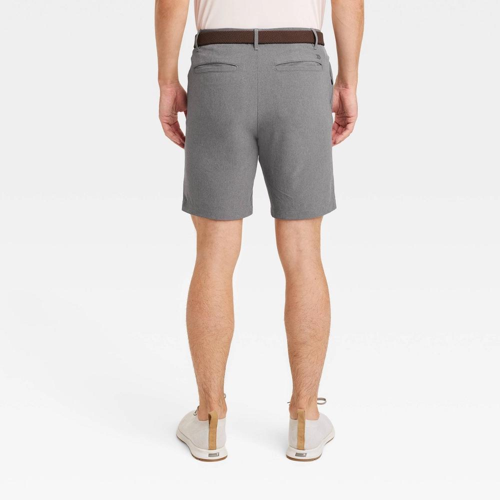 Mens Golf Shorts 8 - All In Motion Heathered 32: Moisture Wicking, Quick Dry, UPF 50+, 4-Way Stretch, Regular Fit Product Image