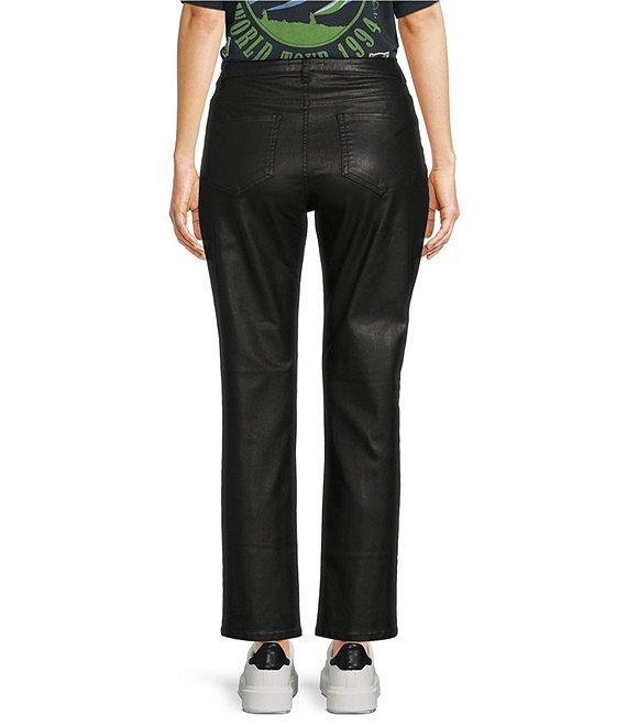 Cloth & Stone Coated Straight Leg Coordinating Ankle Pants Product Image