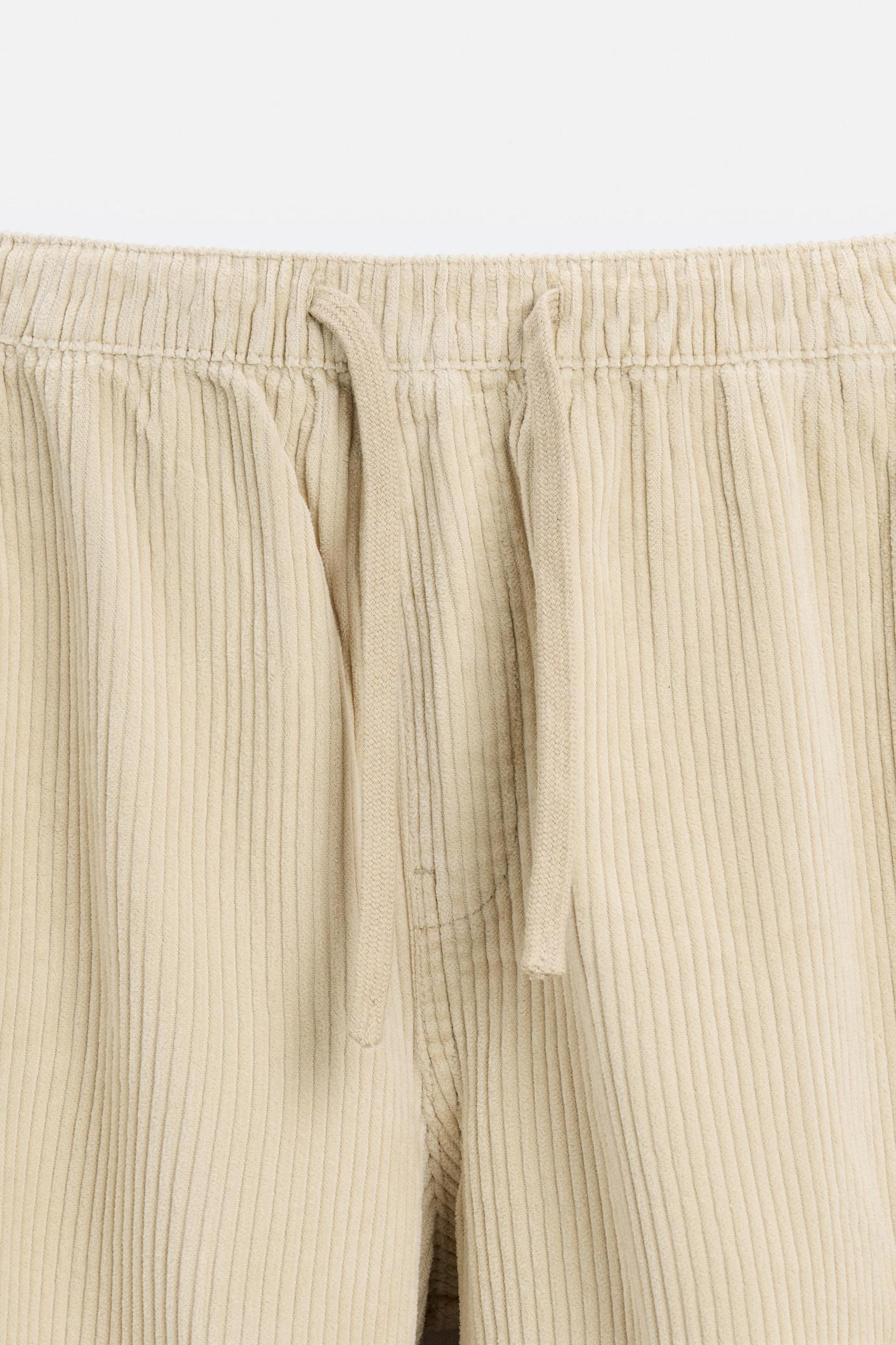 CORDUROY CARGO PANTS Product Image