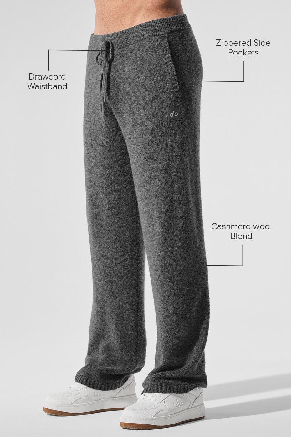 New Class Cashmere Sweatpant - Platinum Grey Product Image