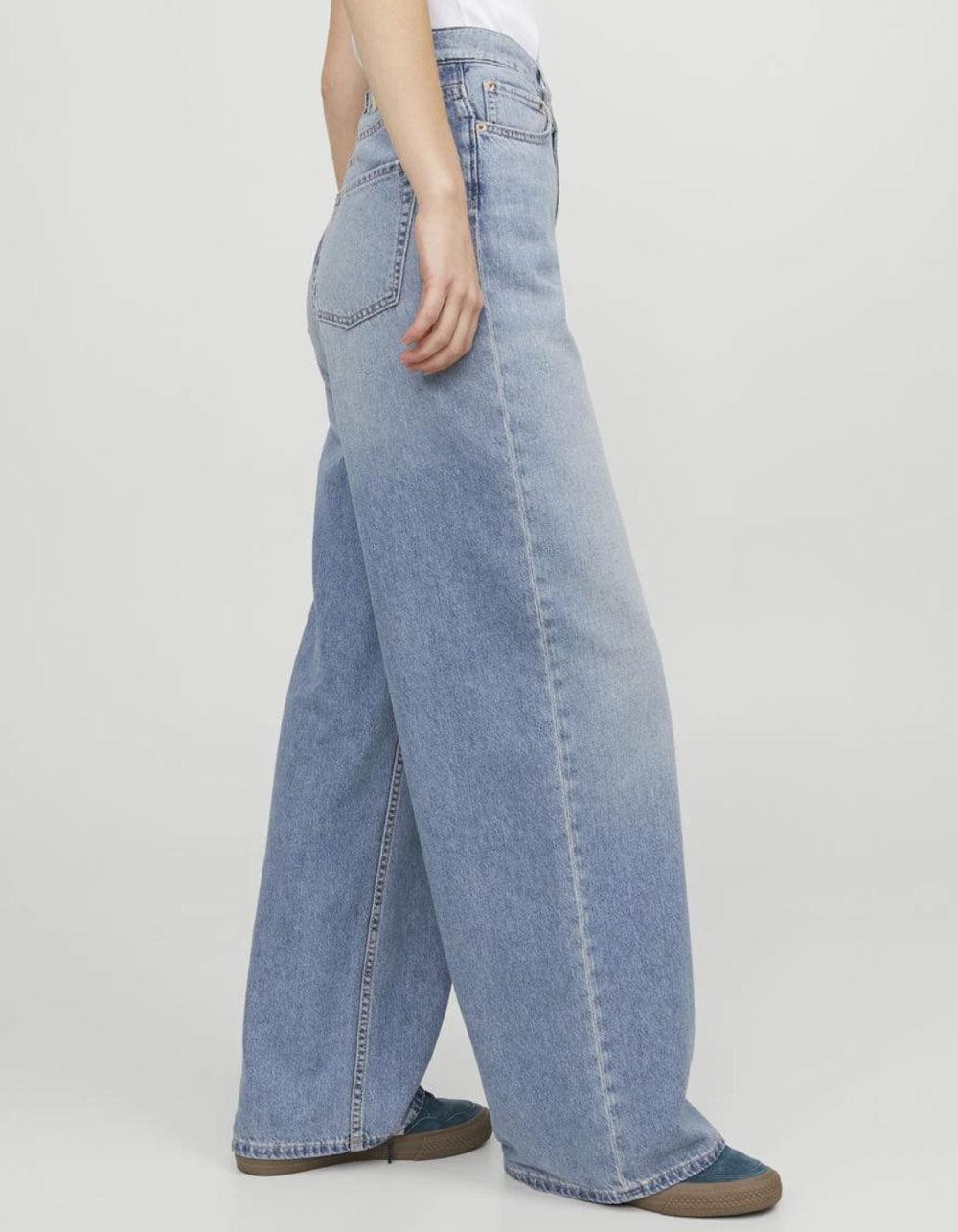 JJXX Tokyo Womens Wide Leg High Rise Jeans - LIGHT WASH Product Image