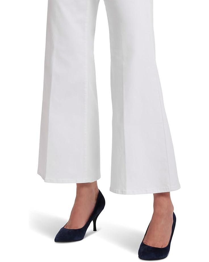 Women's NYDJ Mia Palazzo in Optic White Product Image