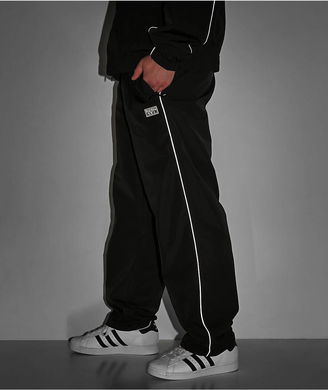 Pro Club Heavyweight Black Track Pants Product Image