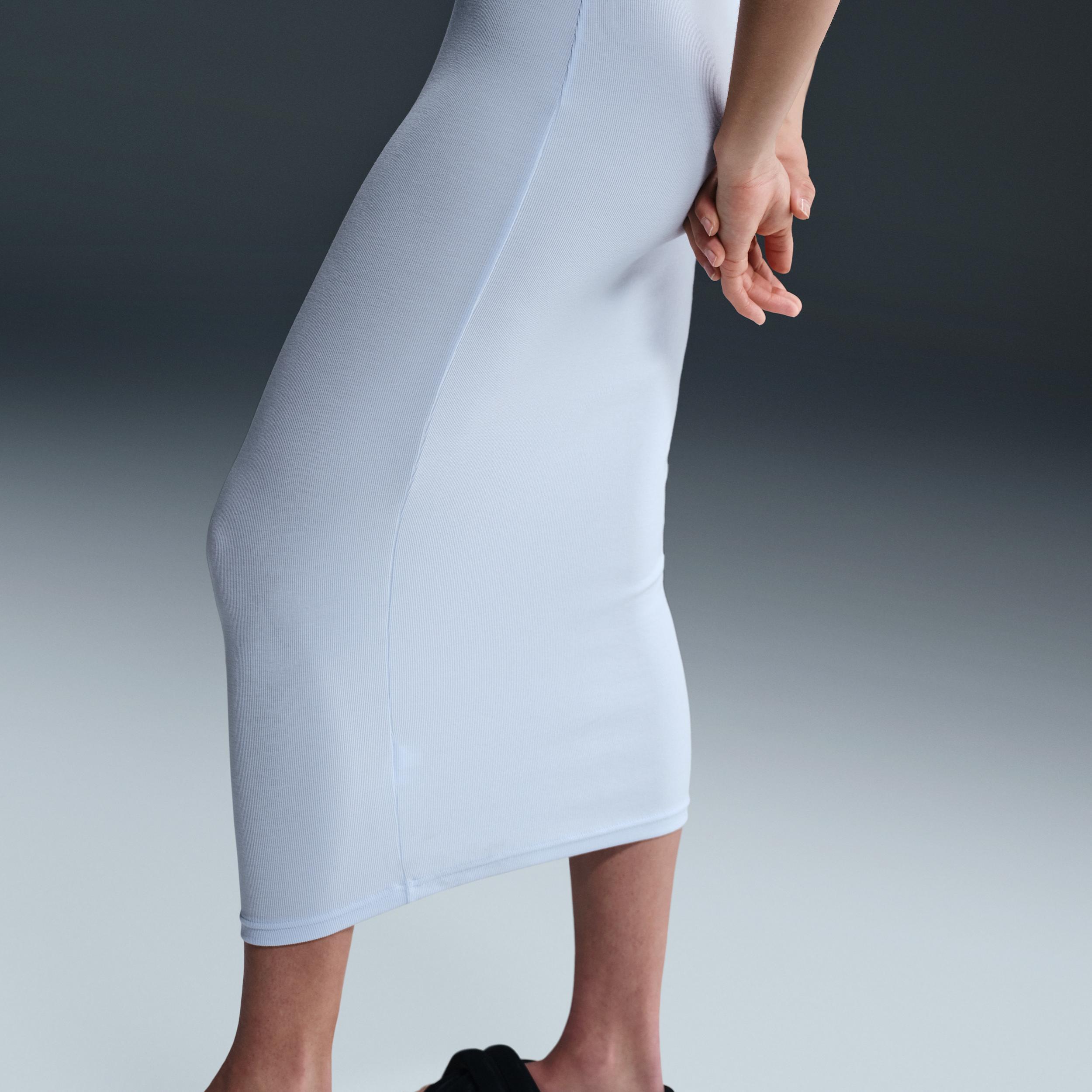 Women's Nike Sportswear Chill Knit Tight Mini-Rib Tank Top Dress Product Image