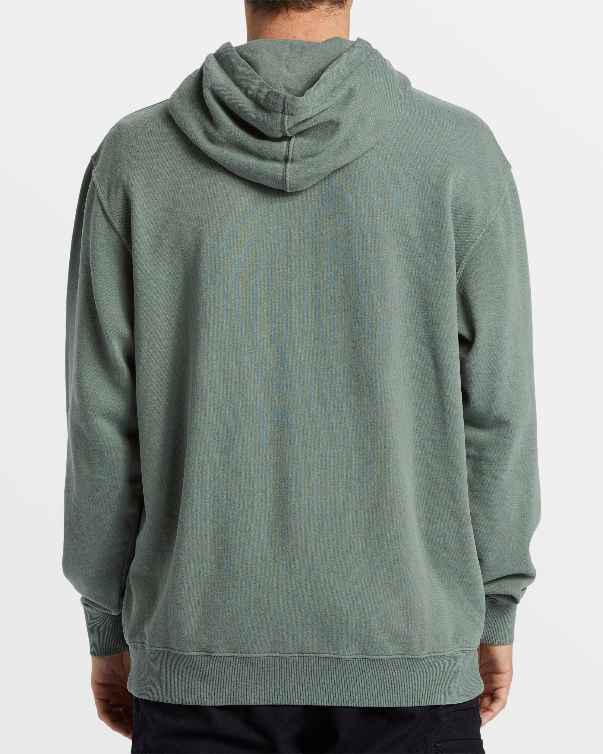 Wave Washed Hoodie - Fern Male Product Image