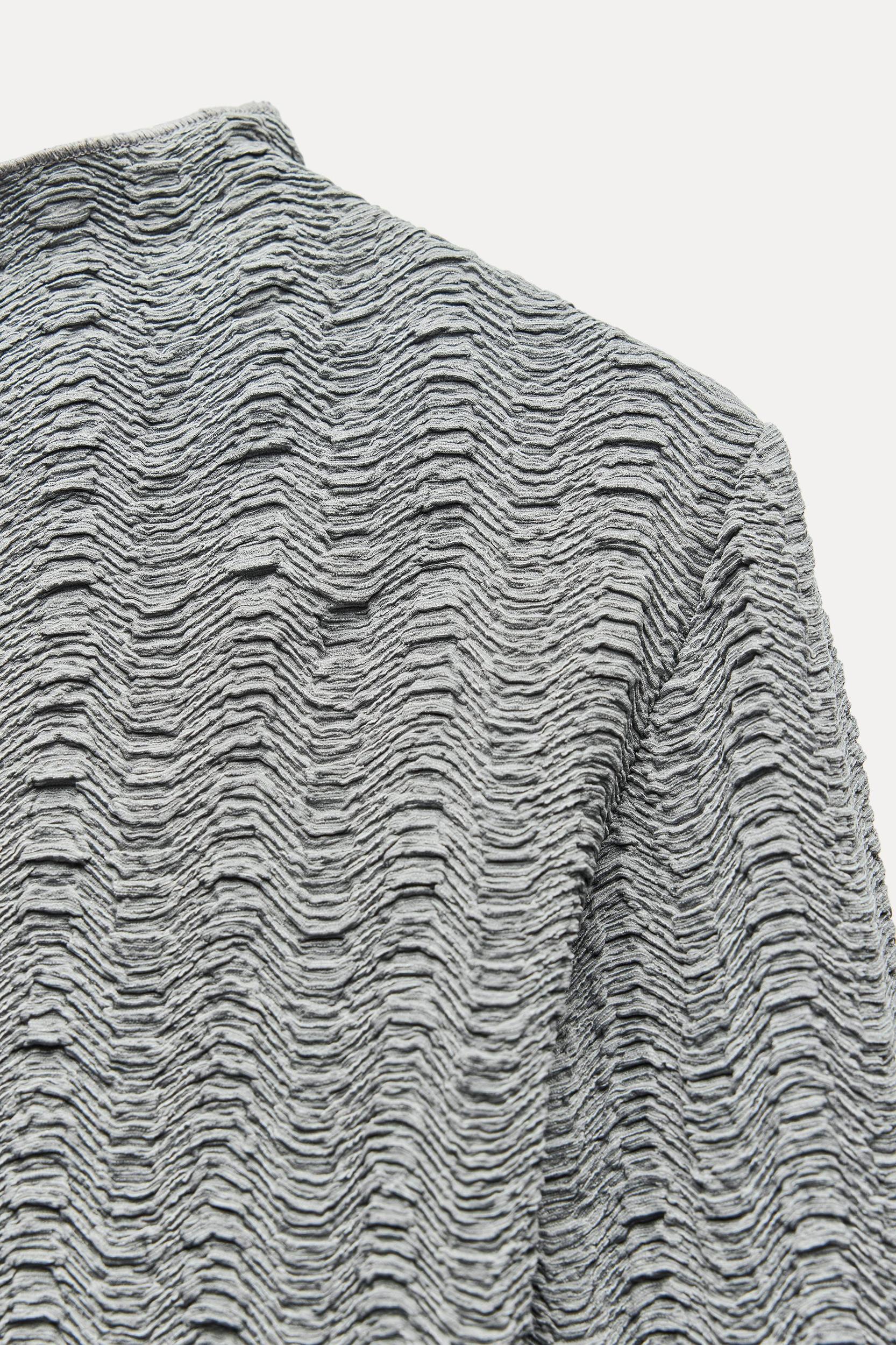ASYMMETRIC TEXTURED TOP Product Image