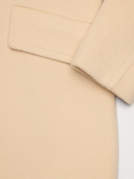 Double-Faced Wool-Blend Peacoat Product Image