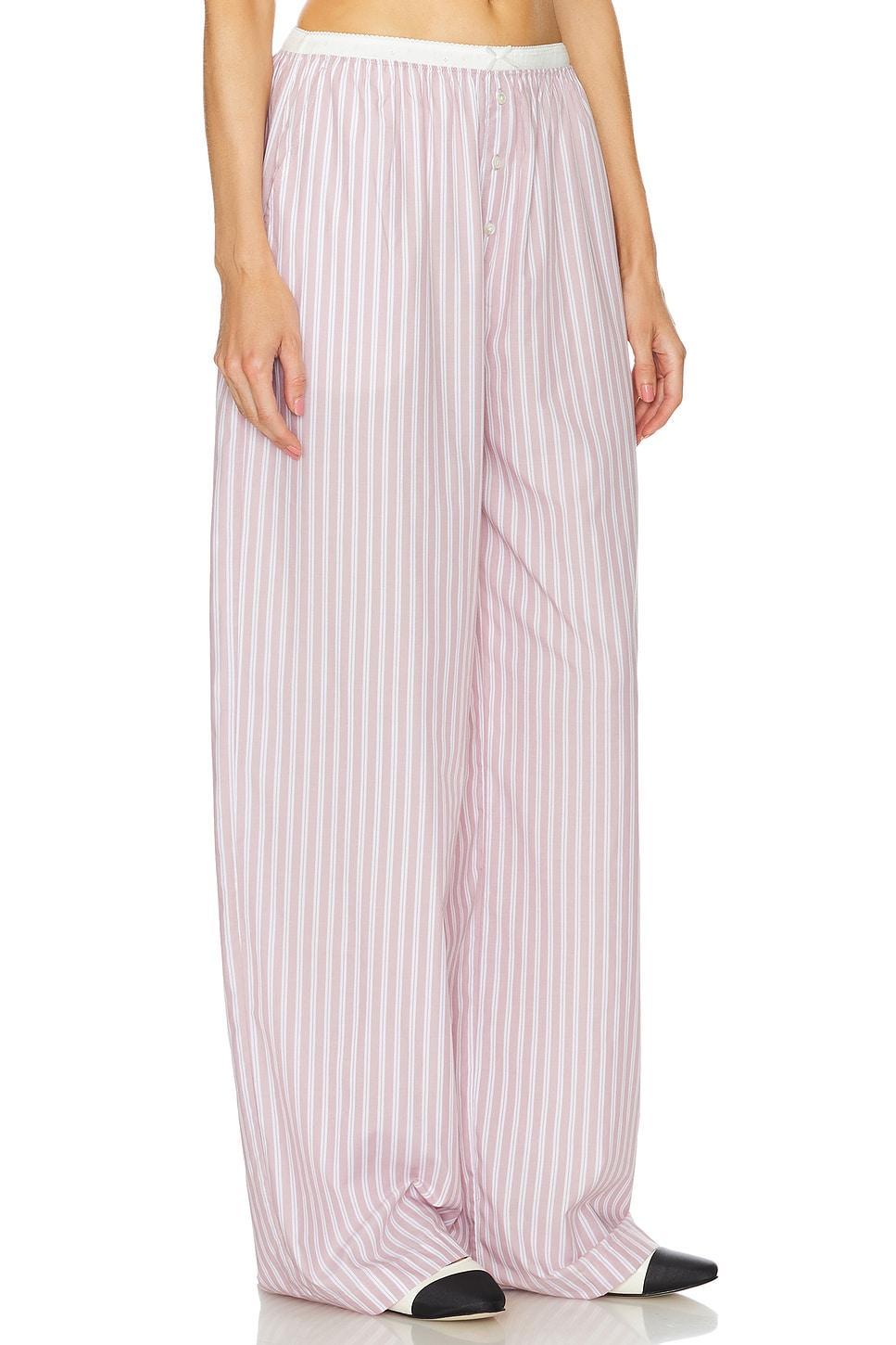 Wide Stripe Poplin House Pants Helsa Product Image