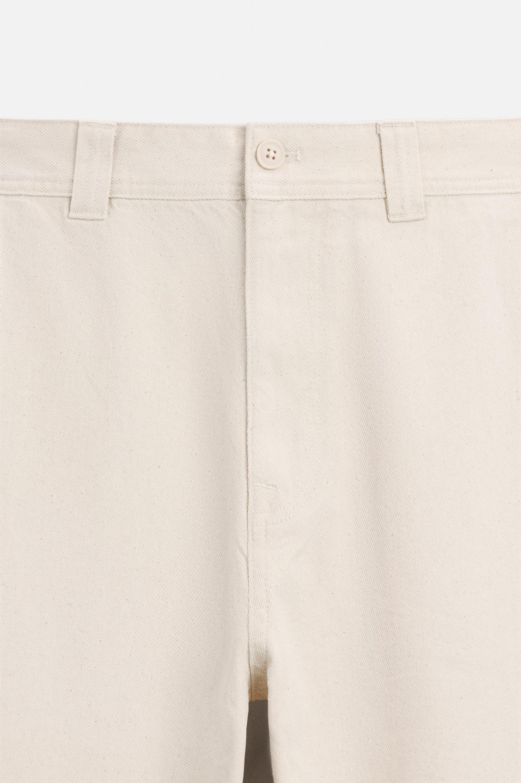 STRAIGHT FIT TWILL PANTS Product Image