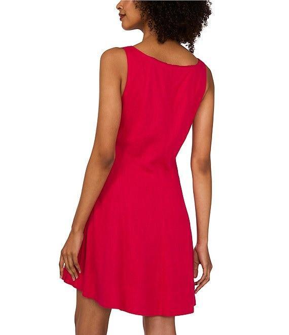 1. STATE Scoop Neck Sleeveless A-Line Dress Product Image