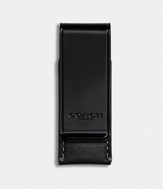COACH Men's Sport Calf Leather Money Clip Product Image