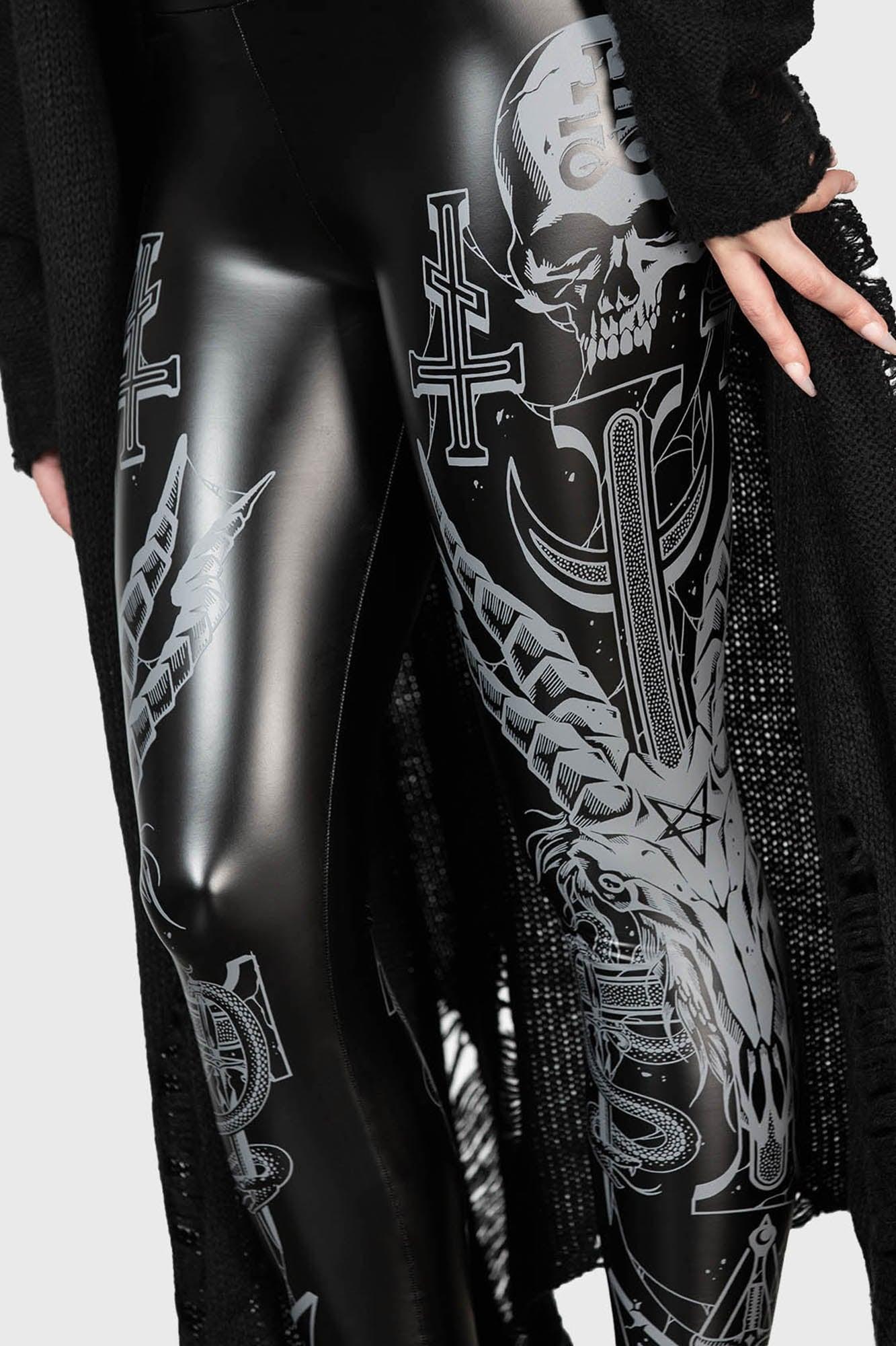 Screech Owl Leggings [PLUS] - Resurrect Female Product Image