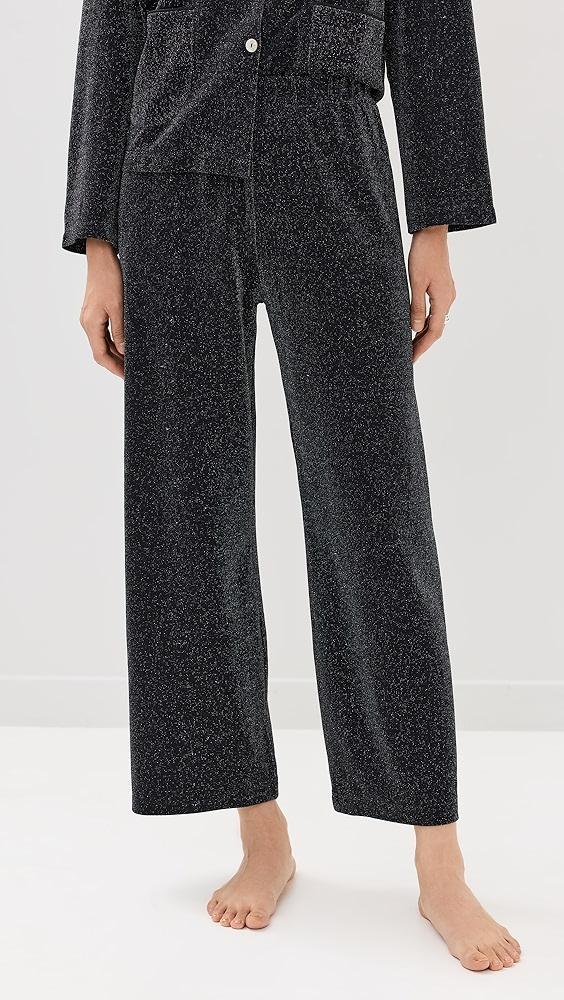 Sleeper Kylie Metallic Hooded Set | Shopbop Product Image