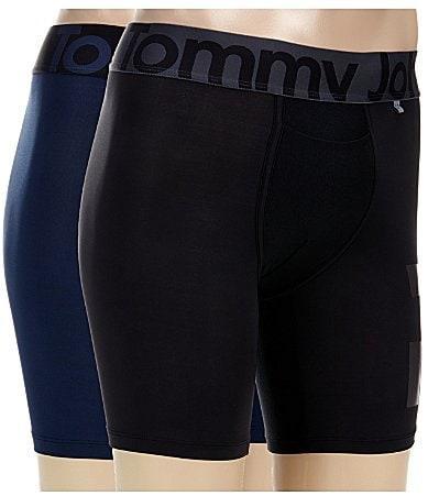 Tommy John 360 Sport Hammock Pouch 6 Boxer Brief 2-Pack (Turbulence/Dress Blues) Men's Underwear Product Image