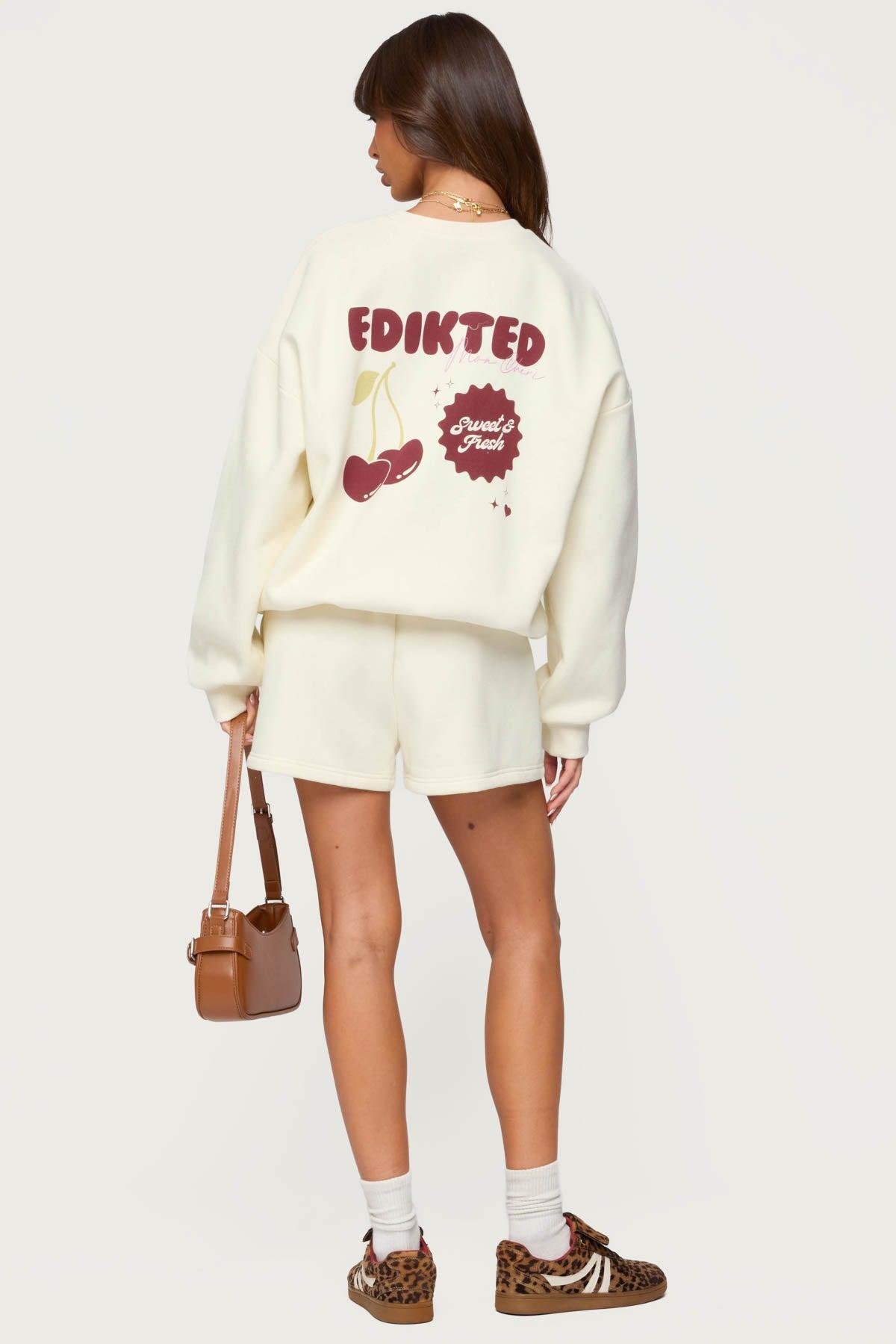 Cherry Babe Sweatshirt Product Image