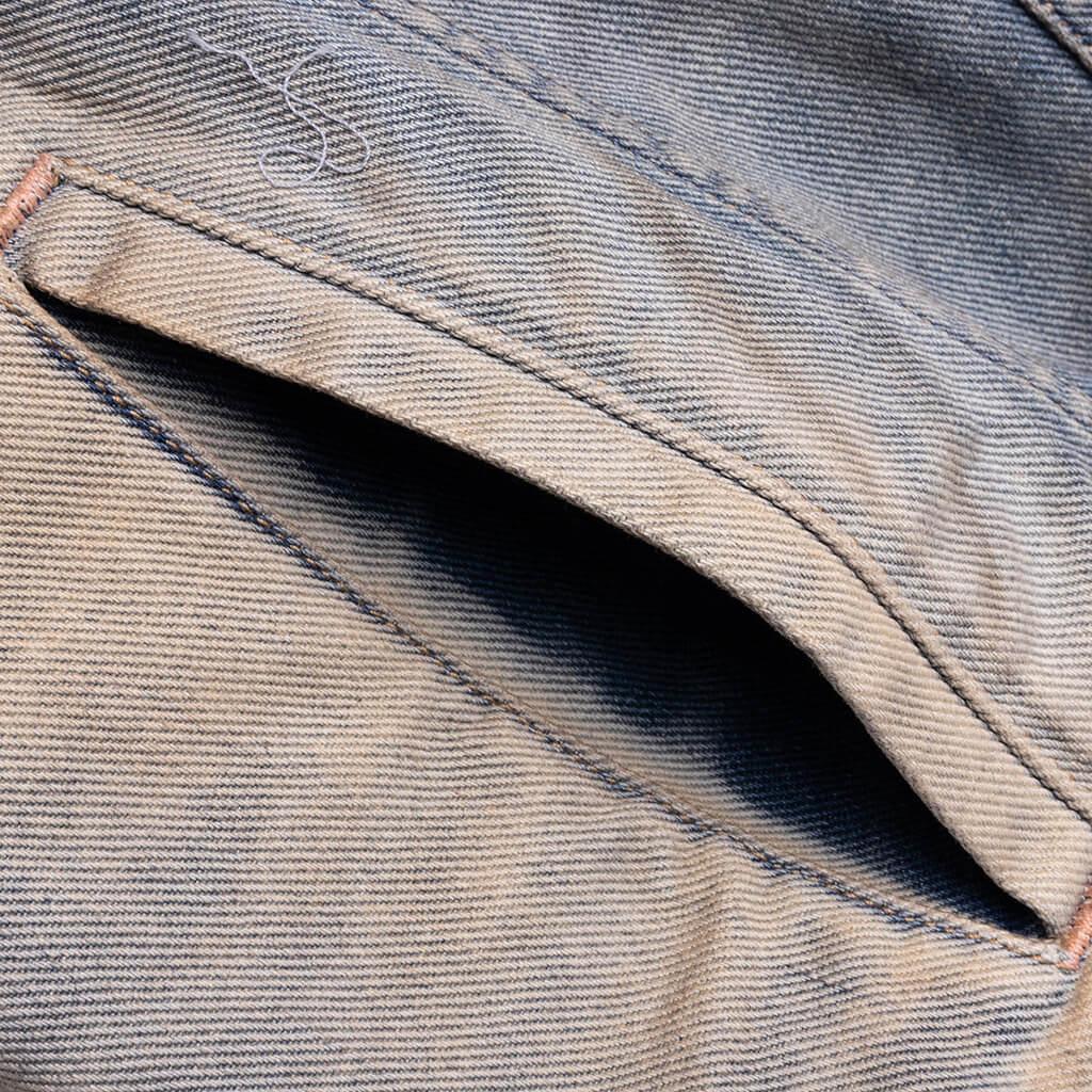 Oversized Fit Denim jacket - Light Blue Male Product Image