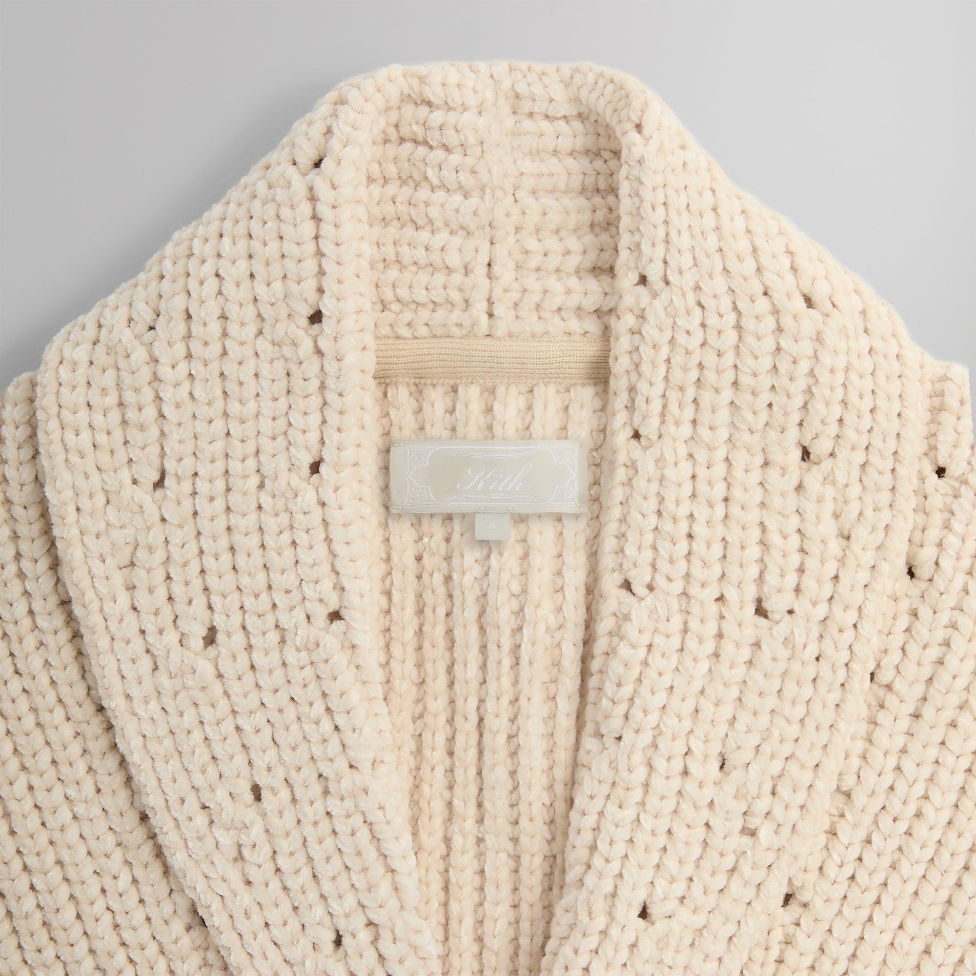 Kith Chenille Becker Cardigan - Sandrift Male Product Image