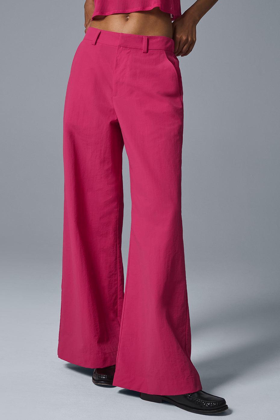 High-Waist Street Smart Trouser - Pink Summer Crush Product Image