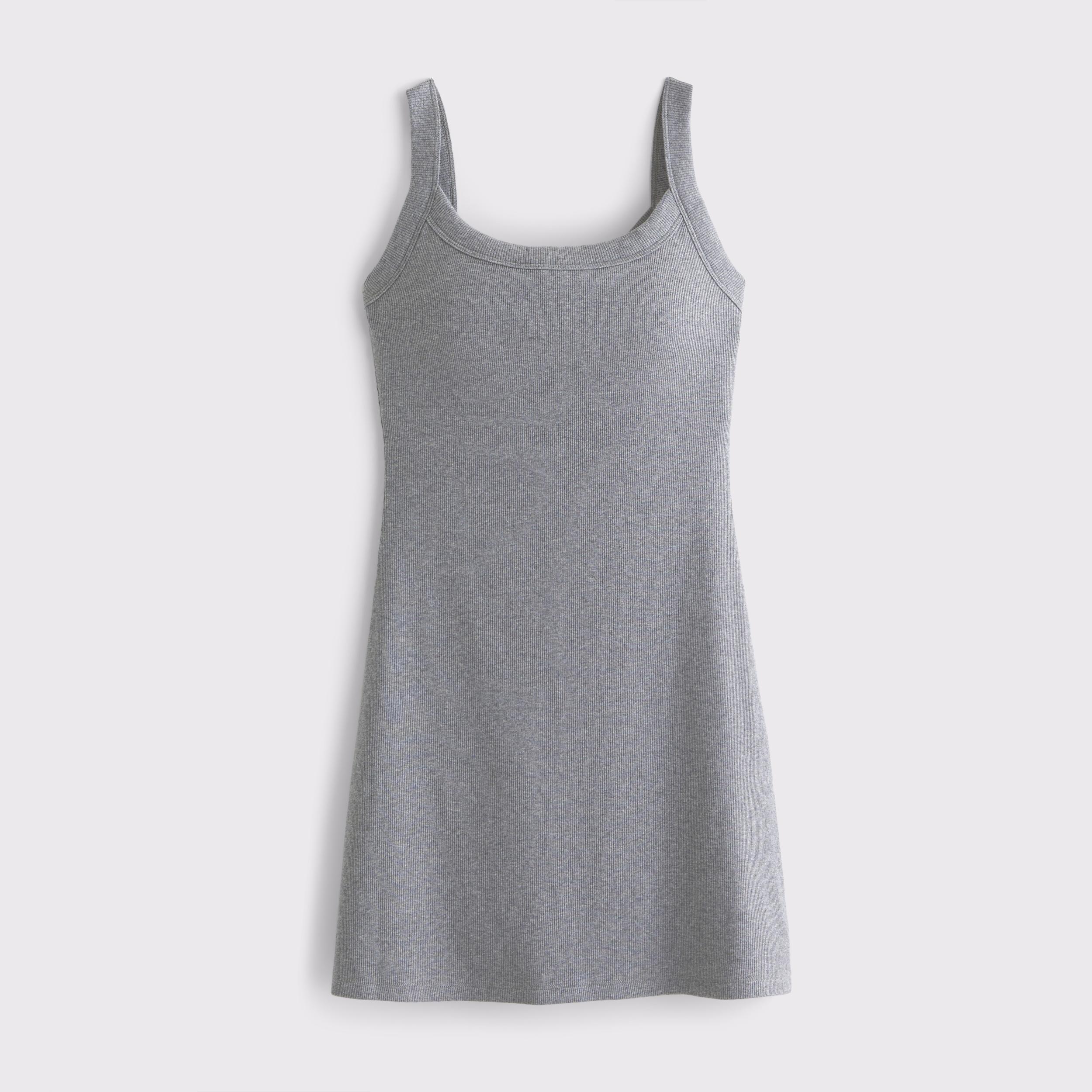 Bra-Free Essential 90s Rib Mini Dress Product Image