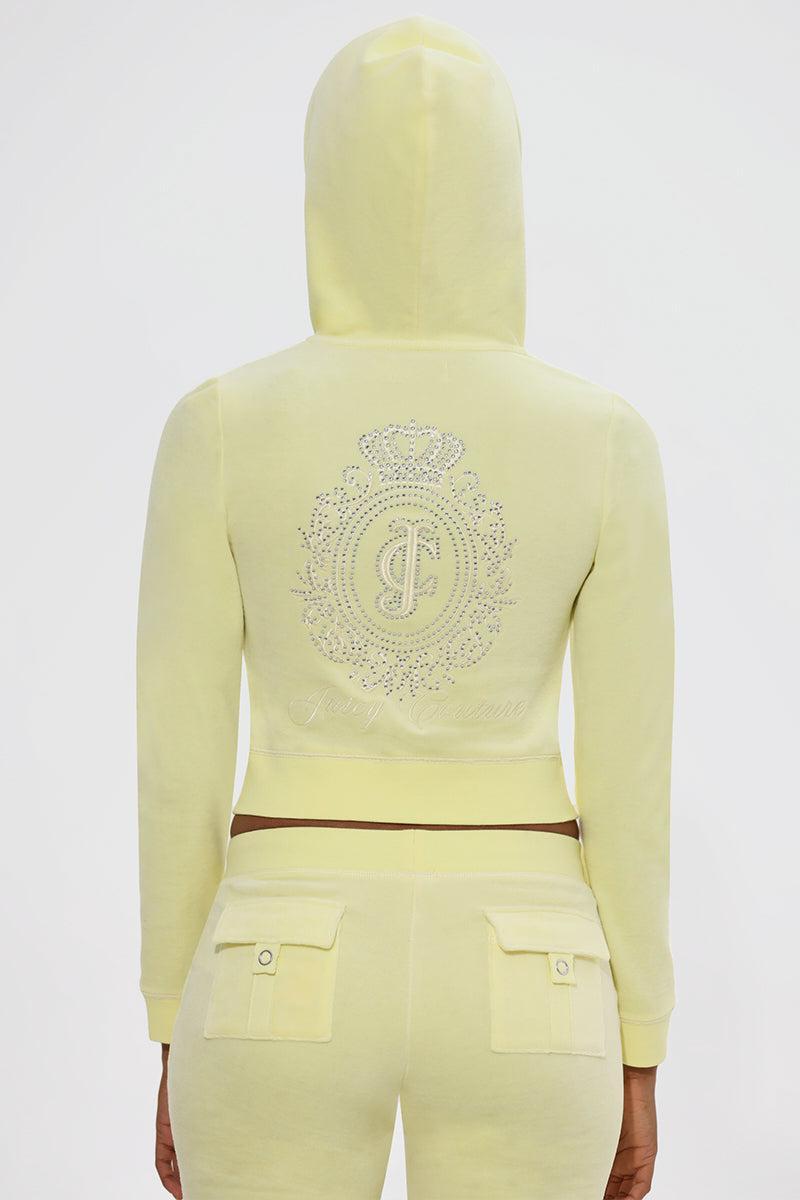Crown Heritage Cotton Velour Hoodie Product Image