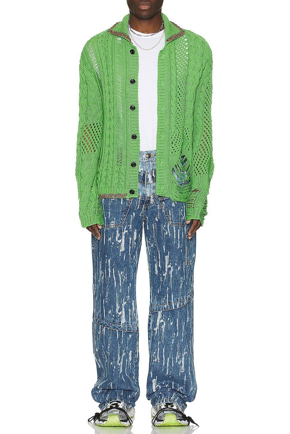 Layered Wide Leg Jeans Product Image