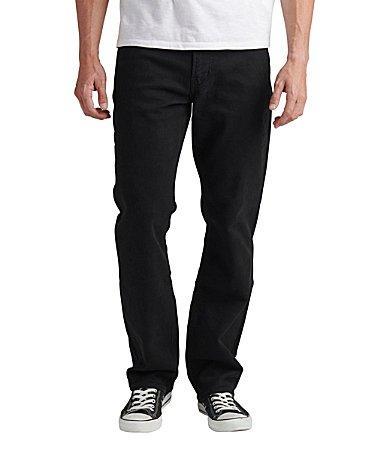 Silver Jeans Co. Big  Tall Black Relaxed-Fit Stretch Denim Jeans Product Image