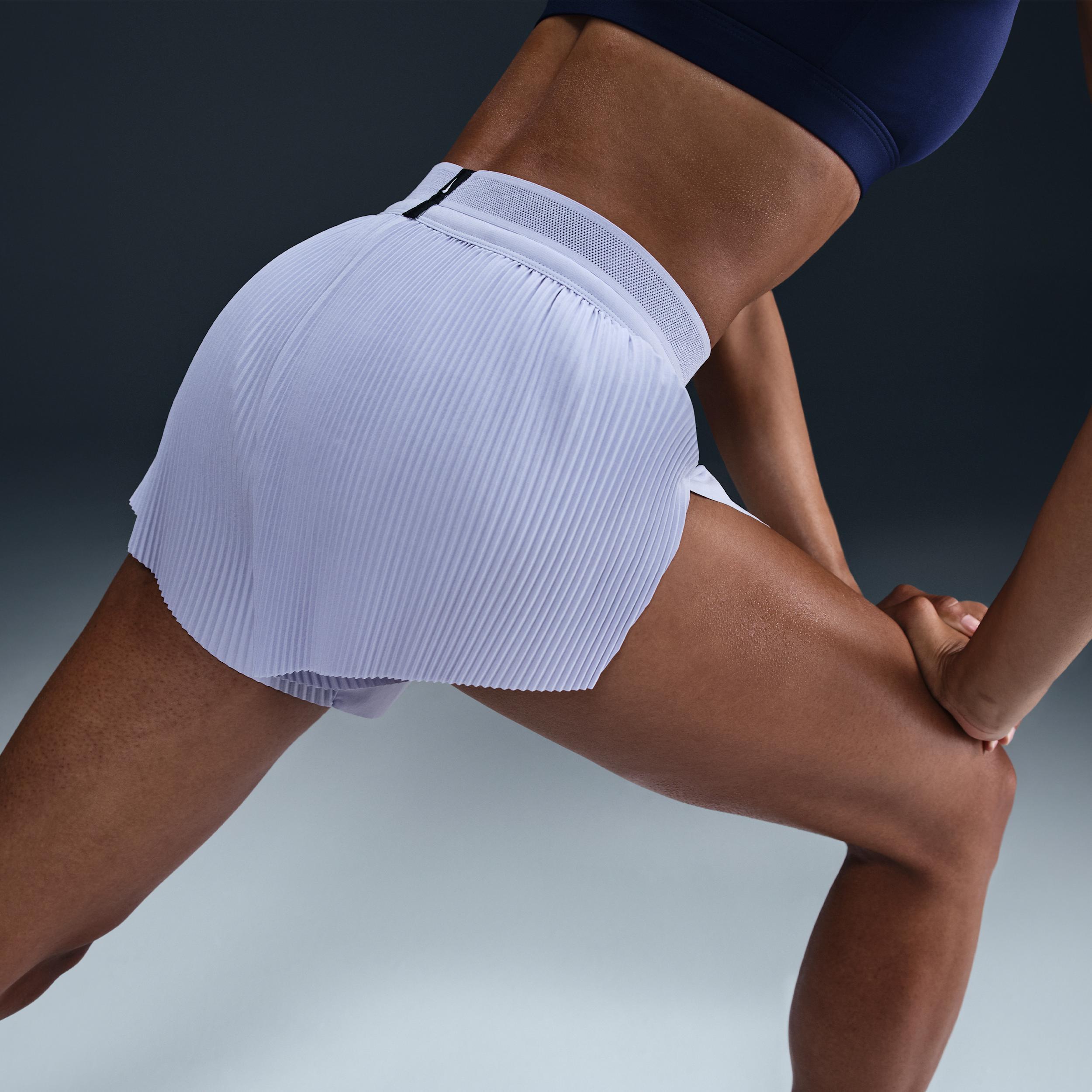 Nike Women's AeroSwift Dri-FIT ADV Mid-Rise 3" Brief-Lined Running Shorts Product Image