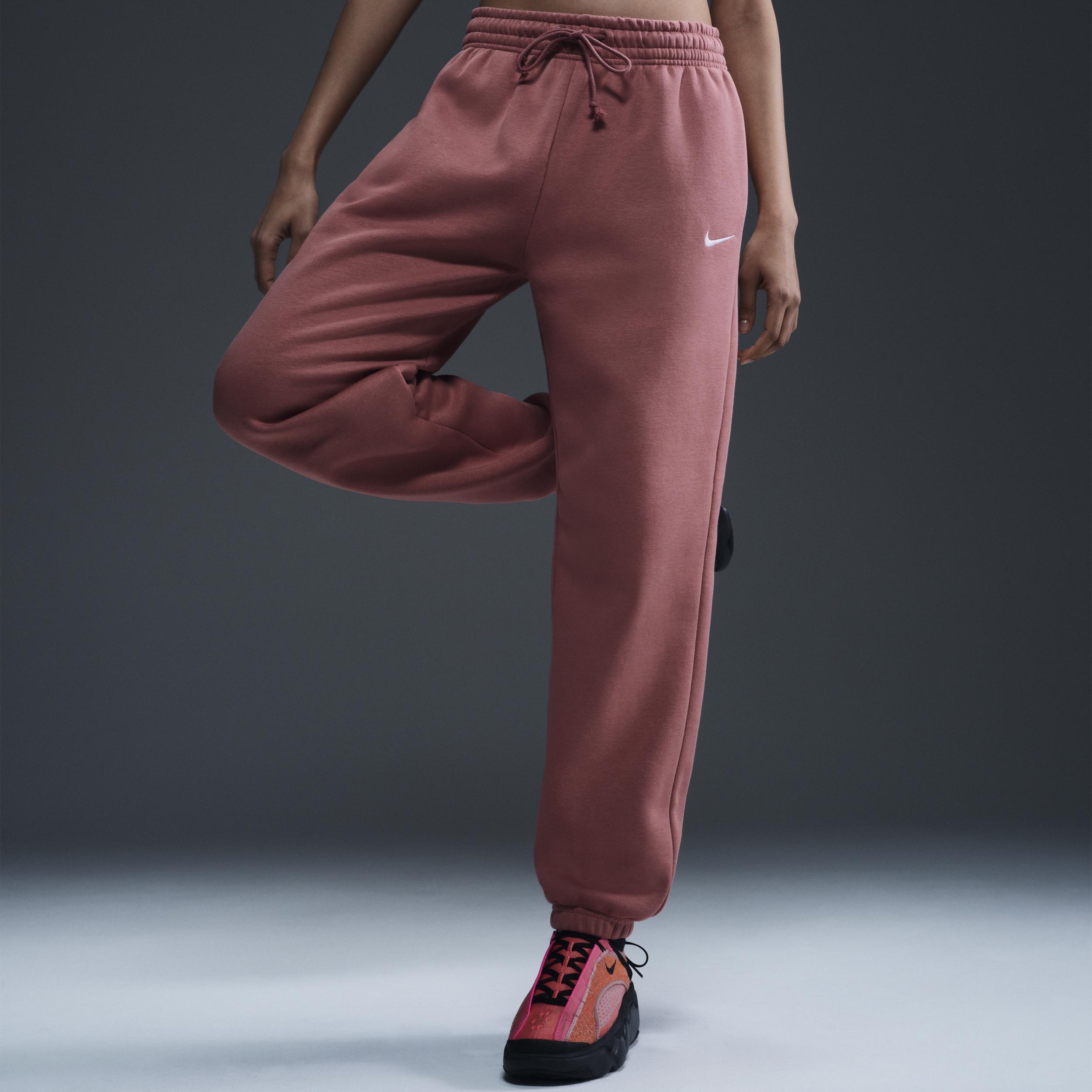 Womens Nike Sportswear Phoenix Fleece High-Waisted Oversized Sweatpants Product Image