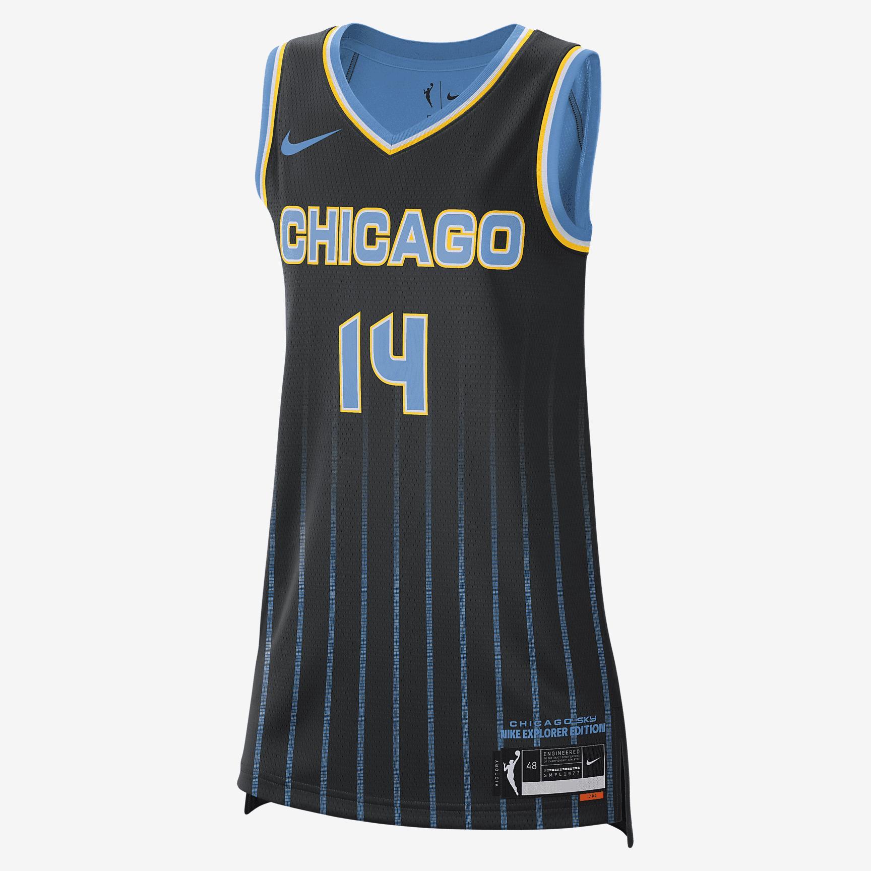 Chicago Sky Explorer Edition Nike Dri-FIT WNBA Victory Jersey Product Image