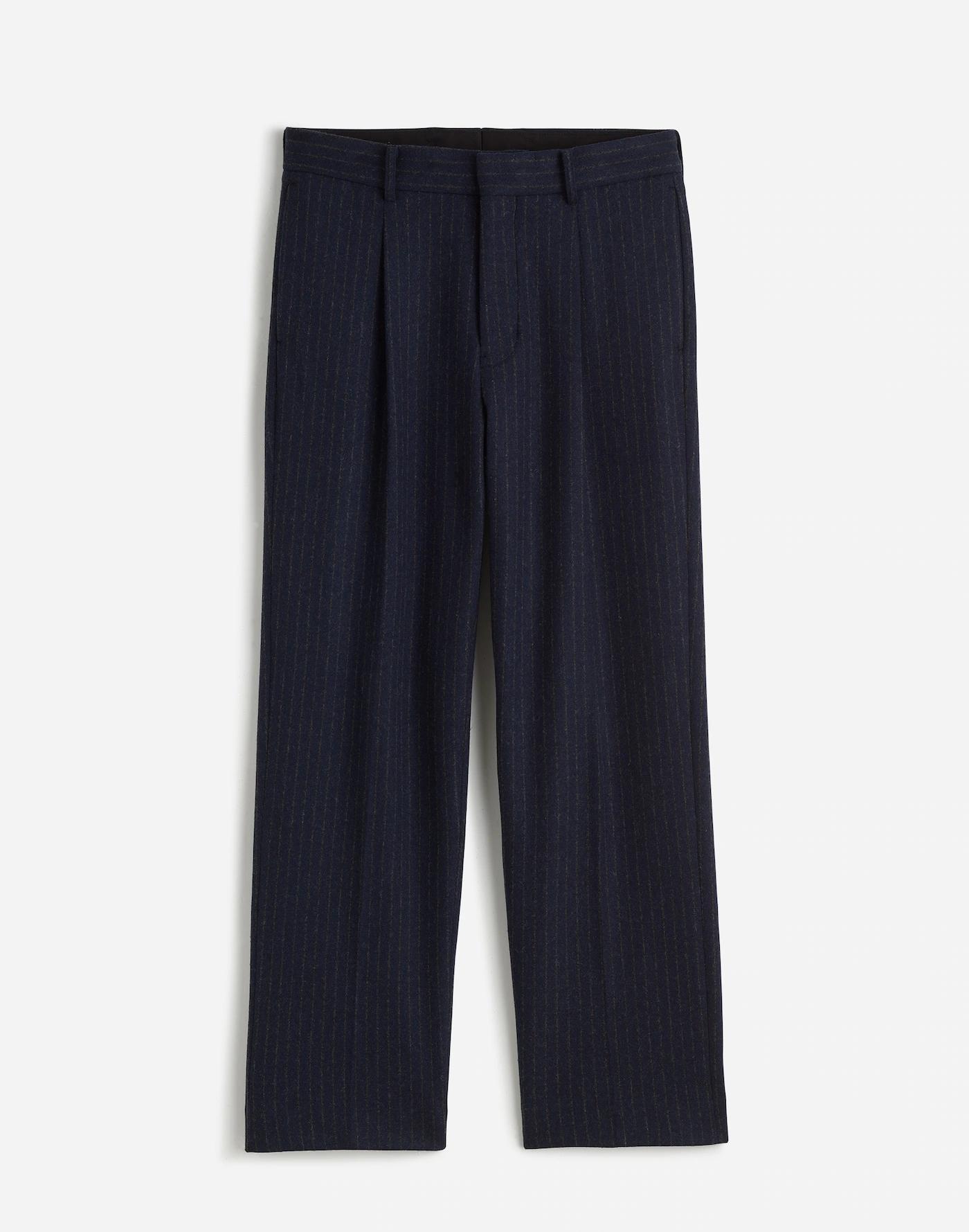 The Roebling Pleated Trouser in Italian Fabric Product Image