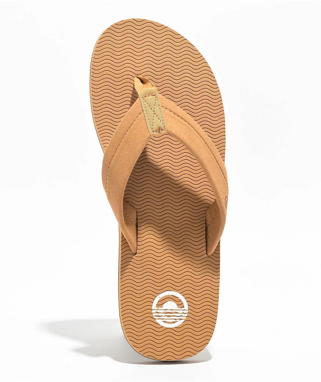 Cords Comfort Wave Tan Sandals Product Image