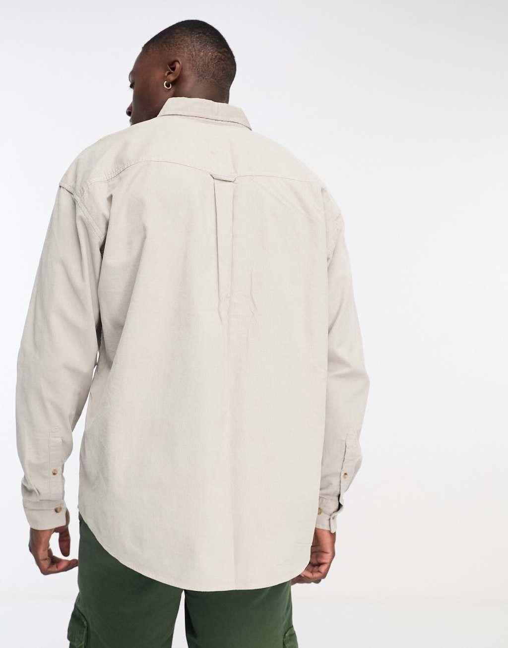 ASOS DESIGN oversized cord shirt Product Image