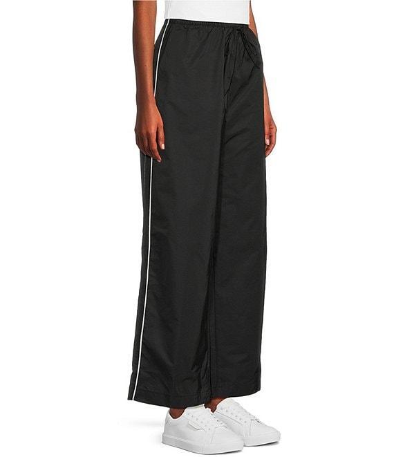 Double Zero High Rise Drawstring Wide Leg Pants Product Image