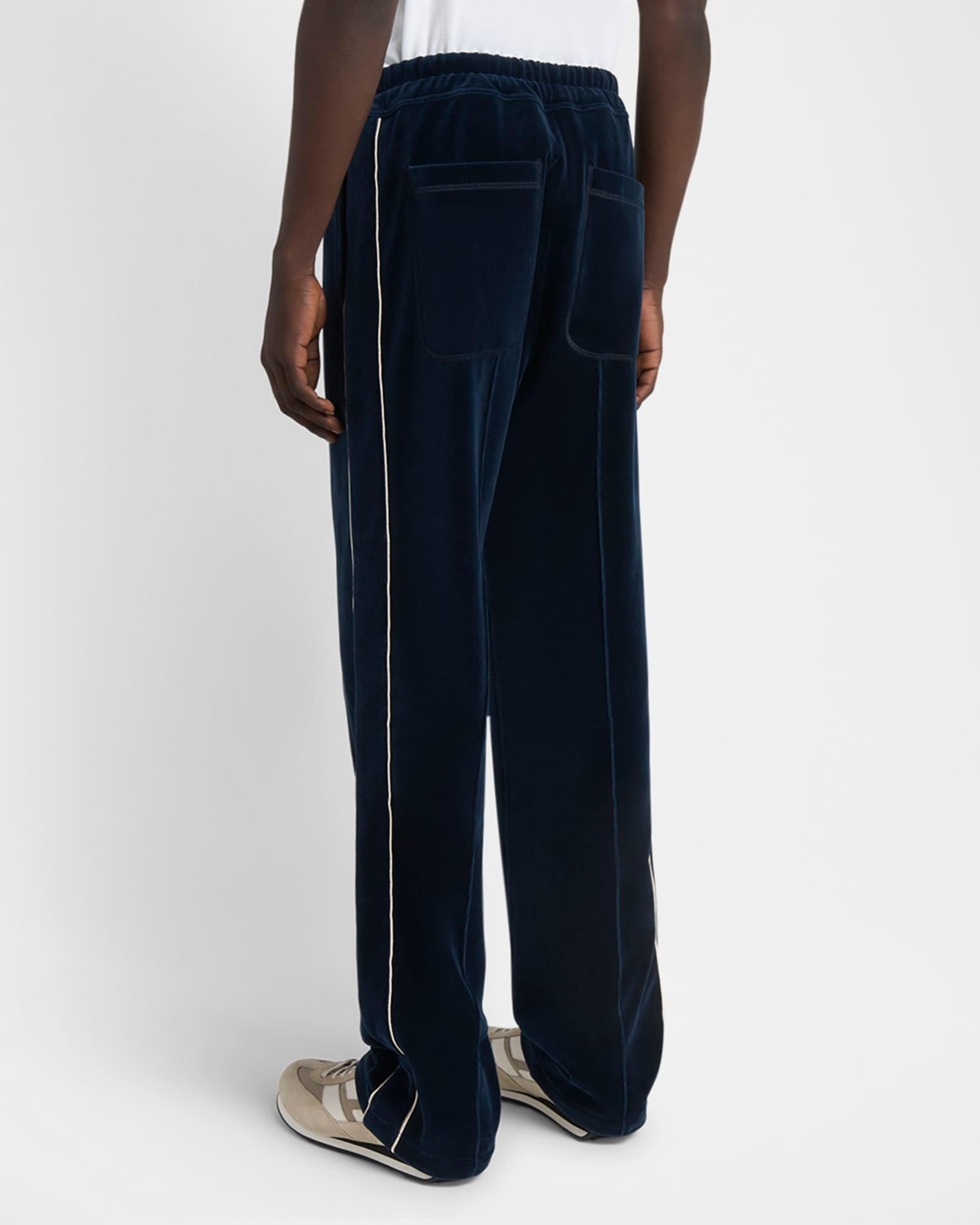 Men's Velour Piped Sweatpants Product Image