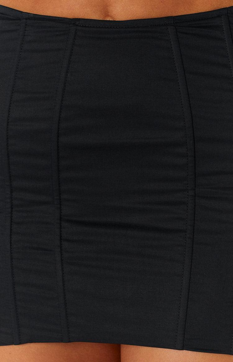 Lioness Venetian Black Corset Skirt Product Image