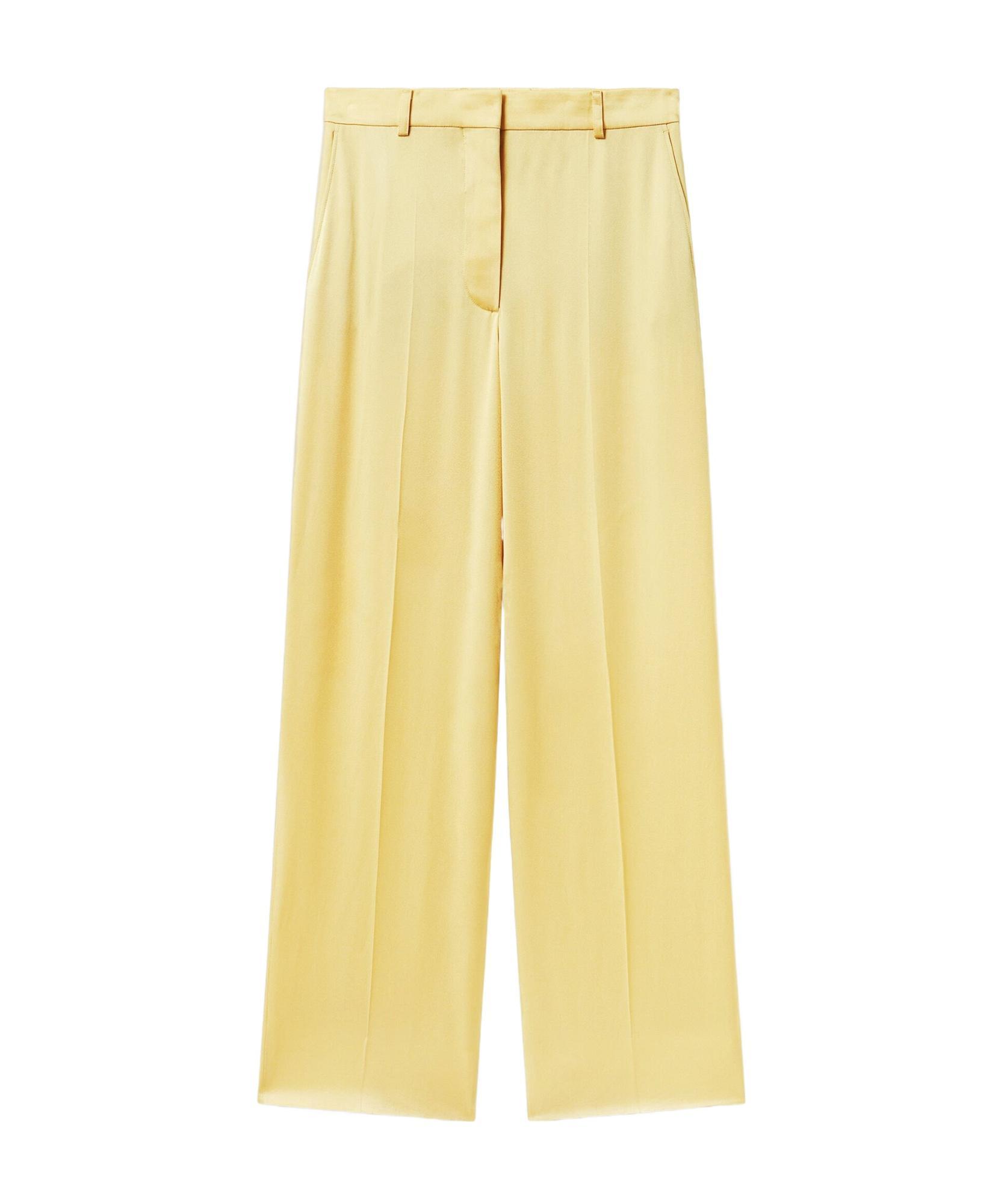 STELLA MCCARTNEY Yellow Wool Pants Product Image
